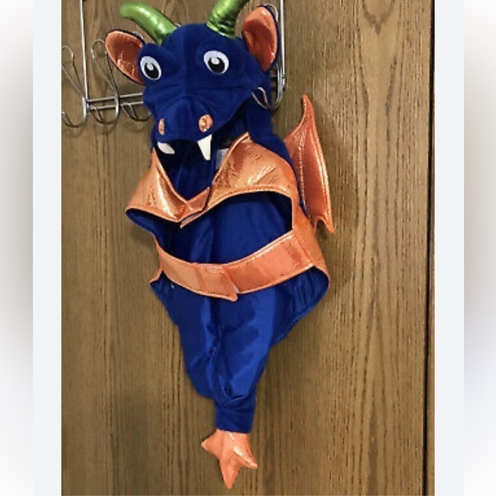 Spooky Nights Size XL Dog Dragon Puffy Dog Costume